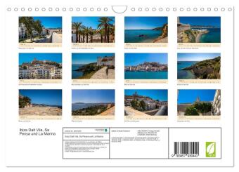 Ibiza Dalt Vila, Sa Penya und La Marina (Wandkalender 2026 DIN A4 quer), CALVENDO Monatskalender