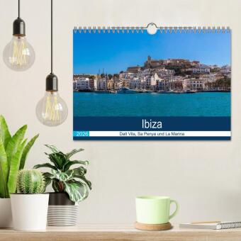 Ibiza Dalt Vila, Sa Penya und La Marina (Wandkalender 2026 DIN A4 quer), CALVENDO Monatskalender