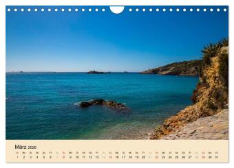 Ibiza Dalt Vila, Sa Penya und La Marina (Wandkalender 2026 DIN A4 quer), CALVENDO Monatskalender