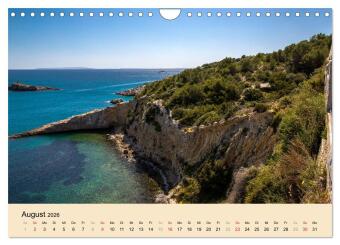 Ibiza Dalt Vila, Sa Penya und La Marina (Wandkalender 2026 DIN A4 quer), CALVENDO Monatskalender