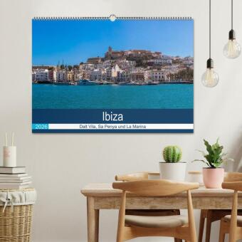 Ibiza Dalt Vila, Sa Penya und La Marina (Wandkalender 2026 DIN A2 quer), CALVENDO Monatskalender