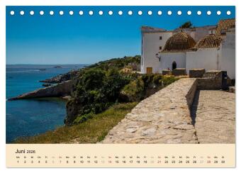 Ibiza Dalt Vila, Sa Penya und La Marina (Tischkalender 2026 DIN A5 quer), CALVENDO Monatskalender