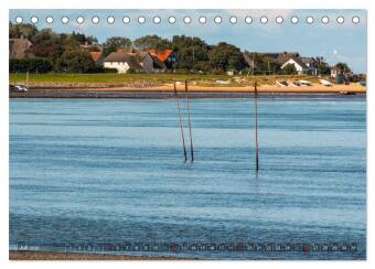 Amrum Insel am Wattenmeer (Tischkalender 2026 DIN A5 quer), CALVENDO Monatskalender