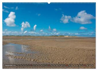 Amrum Insel am Wattenmeer (hochwertiger Premium Wandkalender 2026 DIN A2 quer), Kunstdruck in Hochglanz