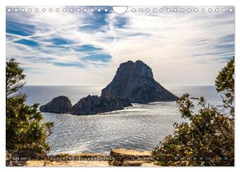 Ibiza Küste, Buchten und Strände (Wandkalender 2026 DIN A4 quer), CALVENDO Monatskalender