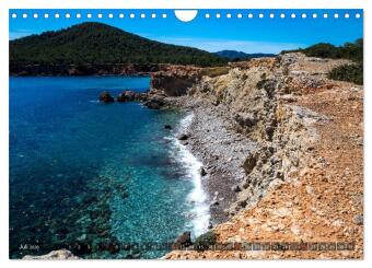 Ibiza Küste, Buchten und Strände (Wandkalender 2026 DIN A4 quer), CALVENDO Monatskalender