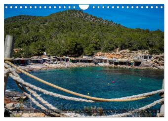 Ibiza Küste, Buchten und Strände (Wandkalender 2026 DIN A4 quer), CALVENDO Monatskalender