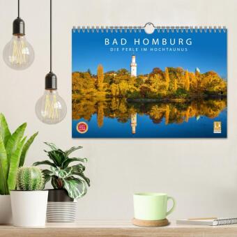Bad Homburg - Die Perle im Hochtaunus (Wandkalender 2026 DIN A4 quer), CALVENDO Monatskalender