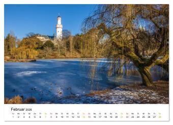 Bad Homburg - Die Perle im Hochtaunus (Wandkalender 2026 DIN A4 quer), CALVENDO Monatskalender