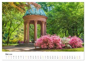 Bad Homburg - Die Perle im Hochtaunus (Wandkalender 2026 DIN A4 quer), CALVENDO Monatskalender
