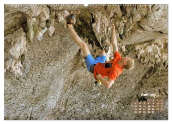 Bouldern: Klettern extrem (hochwertiger Premium Wandkalender 2027 DIN A2 quer), Kunstdruck in Hochglanz