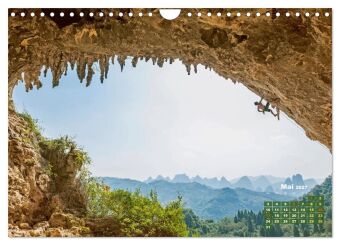 Bouldern: Klettern extrem (Wandkalender 2027 DIN A4 quer), CALVENDO Monatskalender
