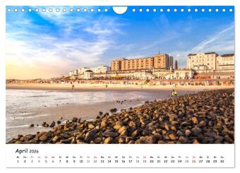 Borkum, bezaubernde Nordseeinsel (Wandkalender 2026 DIN A4 quer), CALVENDO Monatskalender