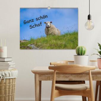 Ganz schön Schaf (Wandkalender 2026 DIN A3 quer), CALVENDO Monatskalender