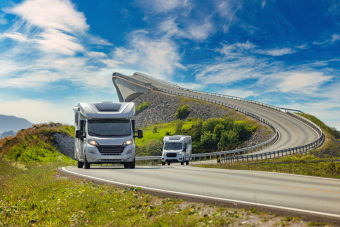 Die ultimativen Roadtrips mit dem Wohnmobil in Europa