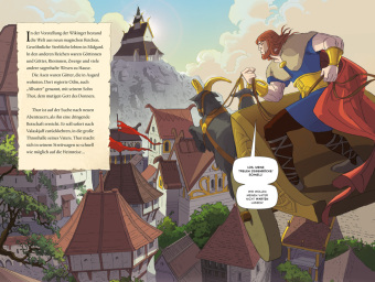 Usborne Graphic Novels: Thor - Die Abenteuer des Donnergottes