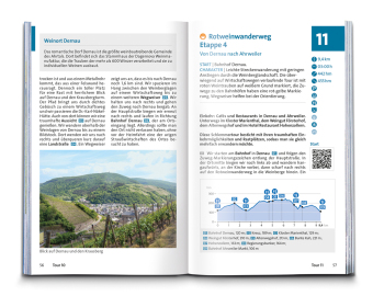 KOMPASS Wanderführer Ahrsteig mit Rotweinwanderweg, 30 Touren/Etappen mit Extra-Tourenkarte 