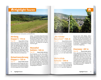 KOMPASS Wanderführer Ahrsteig mit Rotweinwanderweg, 30 Touren/Etappen mit Extra-Tourenkarte 