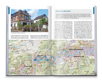 KOMPASS Wanderführer Ahrsteig mit Rotweinwanderweg, 30 Touren/Etappen mit Extra-Tourenkarte 