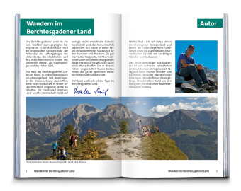 KOMPASS Wanderführer Berchtesgadener Land und Steinernes Meer, 55 Touren mit Extra-Tourenkarte