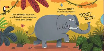 Animal Actions: Stomp Like an Elephant