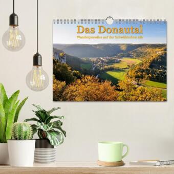 Das Donautal - Wanderparadies auf der Schwäbischen Alb (Wandkalender 2026 DIN A4 quer), CALVENDO Monatskalender