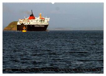 Schottland und Edinburgh (Wandkalender 2026 DIN A2 quer), CALVENDO Monatskalender