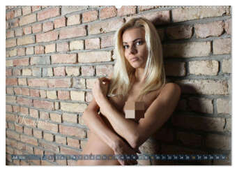 Erotik Fotoart - Natural Honeys (Wandkalender 2026 DIN A2 quer), CALVENDO Monatskalender