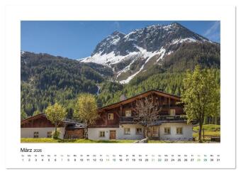 Landhäuser mit Charme (Wandkalender 2026 DIN A4 quer), CALVENDO Monatskalender