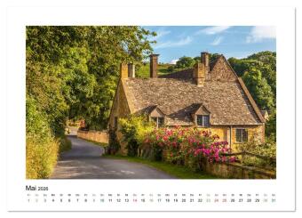 Landhäuser mit Charme (Wandkalender 2026 DIN A4 quer), CALVENDO Monatskalender