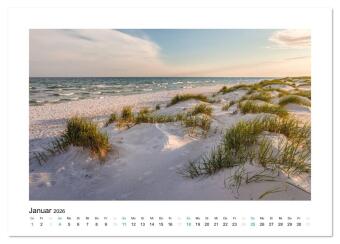 Sehnsucht nach Bornholm (Tischkalender 2026 DIN A5 quer), CALVENDO Monatskalender