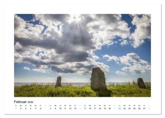 Sehnsucht nach Bornholm (Tischkalender 2026 DIN A5 quer), CALVENDO Monatskalender