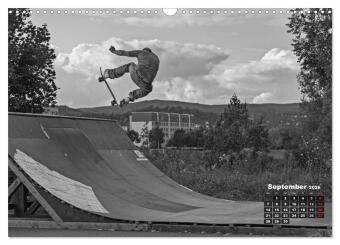 Auf dem Skateboard (Wandkalender 2026 DIN A3 quer), CALVENDO Monatskalender