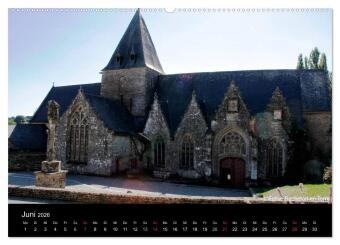 Bretagne - Zwischen Meer und Geschichte (Wandkalender 2026 DIN A2 quer), CALVENDO Monatskalender