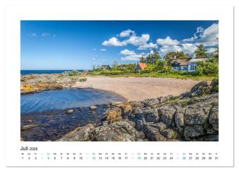 Sehnsucht nach Bornholm (Wandkalender 2026 DIN A3 quer), CALVENDO Monatskalender