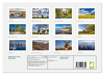 Sehnsucht nach Bornholm (Wandkalender 2026 DIN A4 quer), CALVENDO Monatskalender