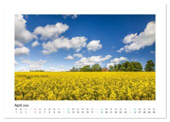 Sehnsucht nach Bornholm (Wandkalender 2026 DIN A4 quer), CALVENDO Monatskalender