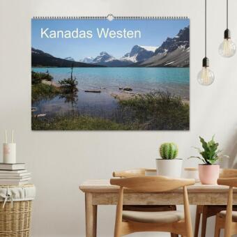 Kanadas Westen 2026 (Wandkalender 2026 DIN A2 quer), CALVENDO Monatskalender