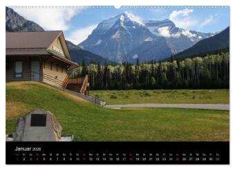 Kanadas Westen 2026 (Wandkalender 2026 DIN A2 quer), CALVENDO Monatskalender