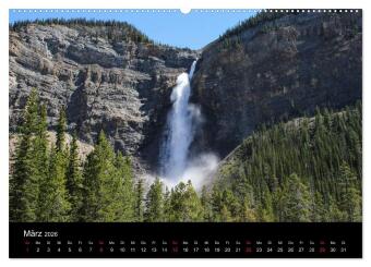 Kanadas Westen 2026 (Wandkalender 2026 DIN A2 quer), CALVENDO Monatskalender