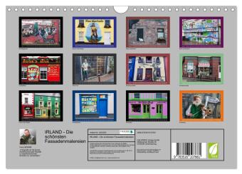 IRLAND - Die schönsten Fassadenmalereien (Wandkalender 2026 DIN A4 quer), CALVENDO Monatskalender
