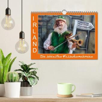 IRLAND - Die schönsten Fassadenmalereien (Wandkalender 2026 DIN A4 quer), CALVENDO Monatskalender