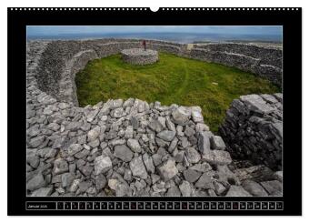 IRLAND - Mystische Orte (hochwertiger Premium Wandkalender 2026 DIN A2 quer), Kunstdruck in Hochglanz