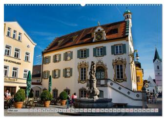 Fürstenfeldbruck und Umgebung (hochwertiger Premium Wandkalender 2026 DIN A2 quer), Kunstdruck in Hochglanz