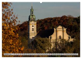 Fürstenfeldbruck und Umgebung (hochwertiger Premium Wandkalender 2026 DIN A2 quer), Kunstdruck in Hochglanz