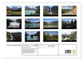 Kanadas Westen 2026 (hochwertiger Premium Wandkalender 2026 DIN A2 quer), Kunstdruck in Hochglanz