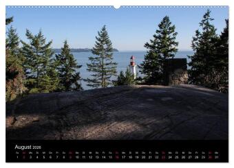 Kanadas Westen 2026 (hochwertiger Premium Wandkalender 2026 DIN A2 quer), Kunstdruck in Hochglanz