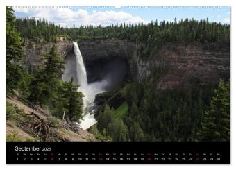 Kanadas Westen 2026 (hochwertiger Premium Wandkalender 2026 DIN A2 quer), Kunstdruck in Hochglanz