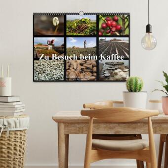 Zu Besuch beim Kaffee (Wandkalender 2026 DIN A3 quer), CALVENDO Monatskalender