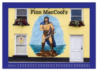 IRLAND - Die schönsten Fassadenmalereien (Wandkalender 2026 DIN A2 quer), CALVENDO Monatskalender